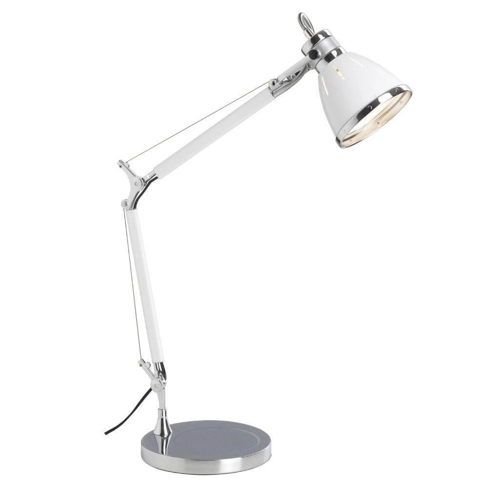 Weiße Schreibtischlampe Octavia Brilliant 4004353114601