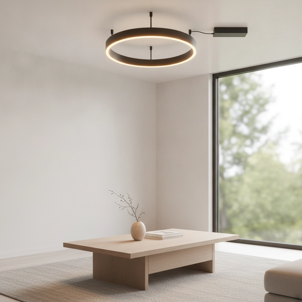 Deckenlampe Motif schwarz Ø 60cm