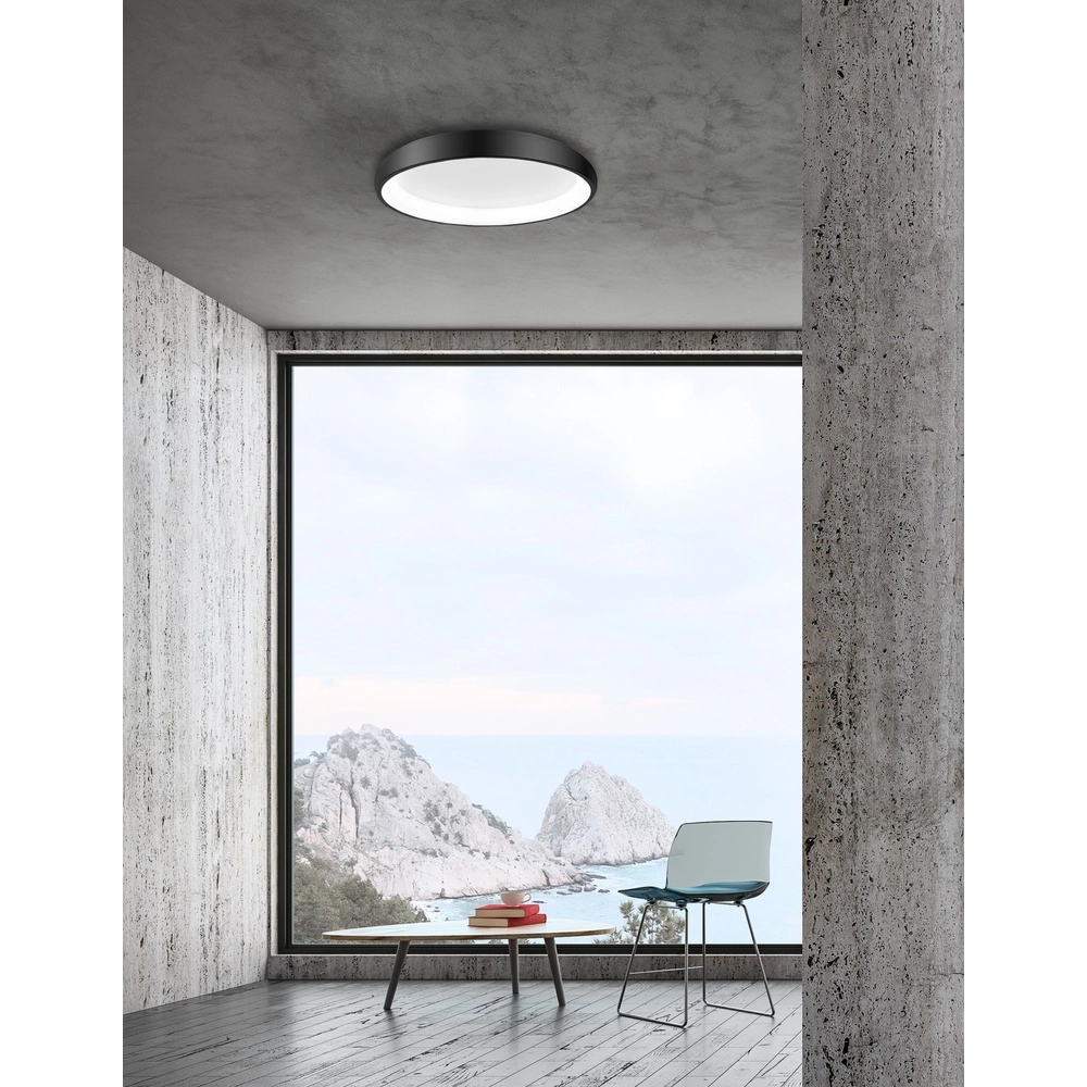 Deckenlampe Albi schwarz Ø 61cm Lyora 5212017414861