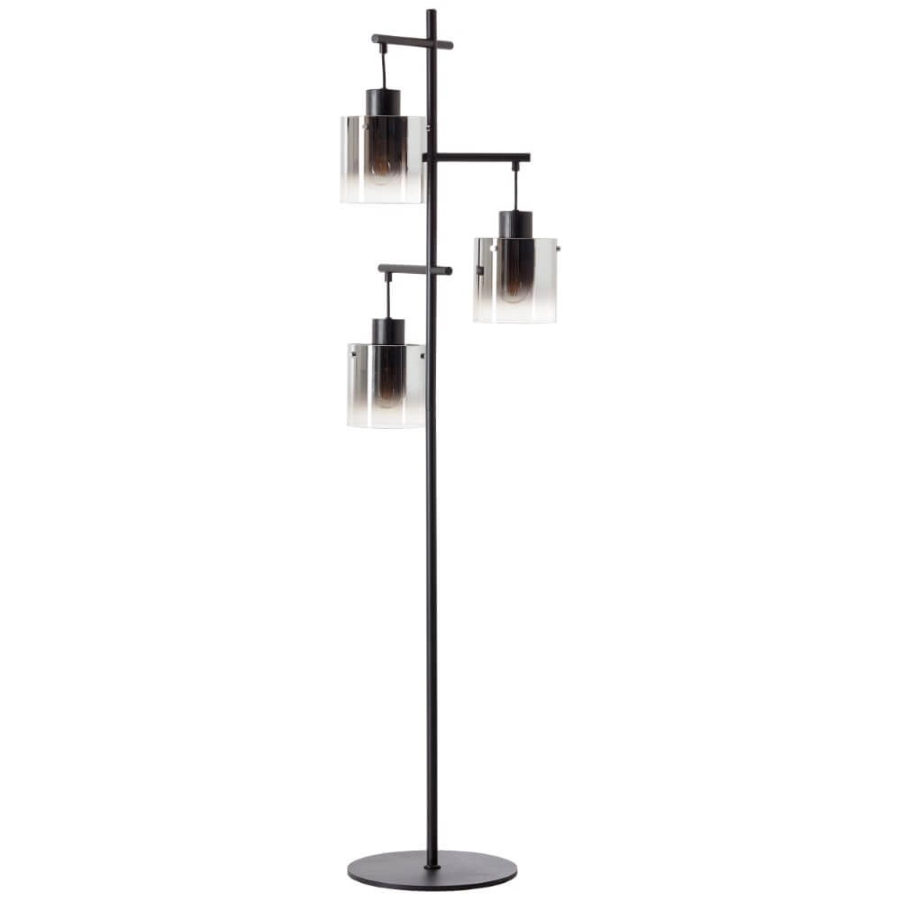 Schwarze Stehlampe Simonis 3-flammig Brilliant 4004353397813