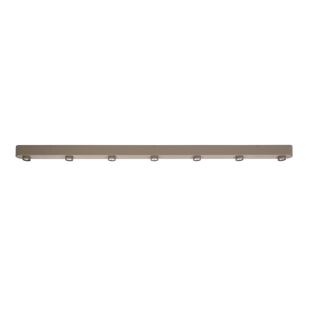Elegante Deckenlampe Bar 7-hell sandbraun Lyora 8716803514850