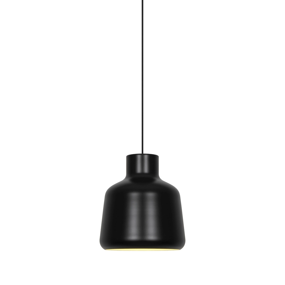 Schwarze Pendellampe Louella  Ø 30cm