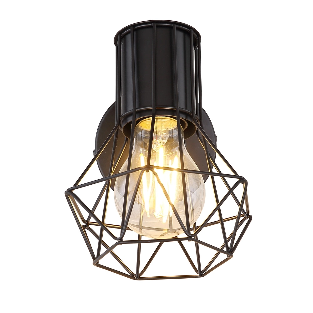 Wandlampe Priska Schwarz Globo 9007371412167