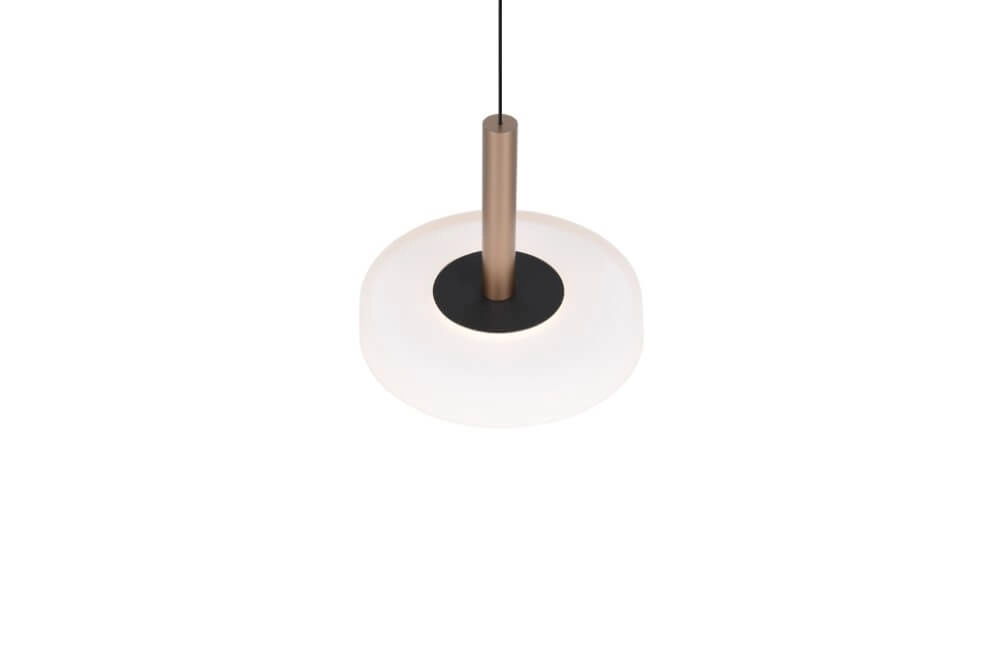 LED-Hängelampe Celeste Ø 22cm - weißes Glas Trio 4017807627381
