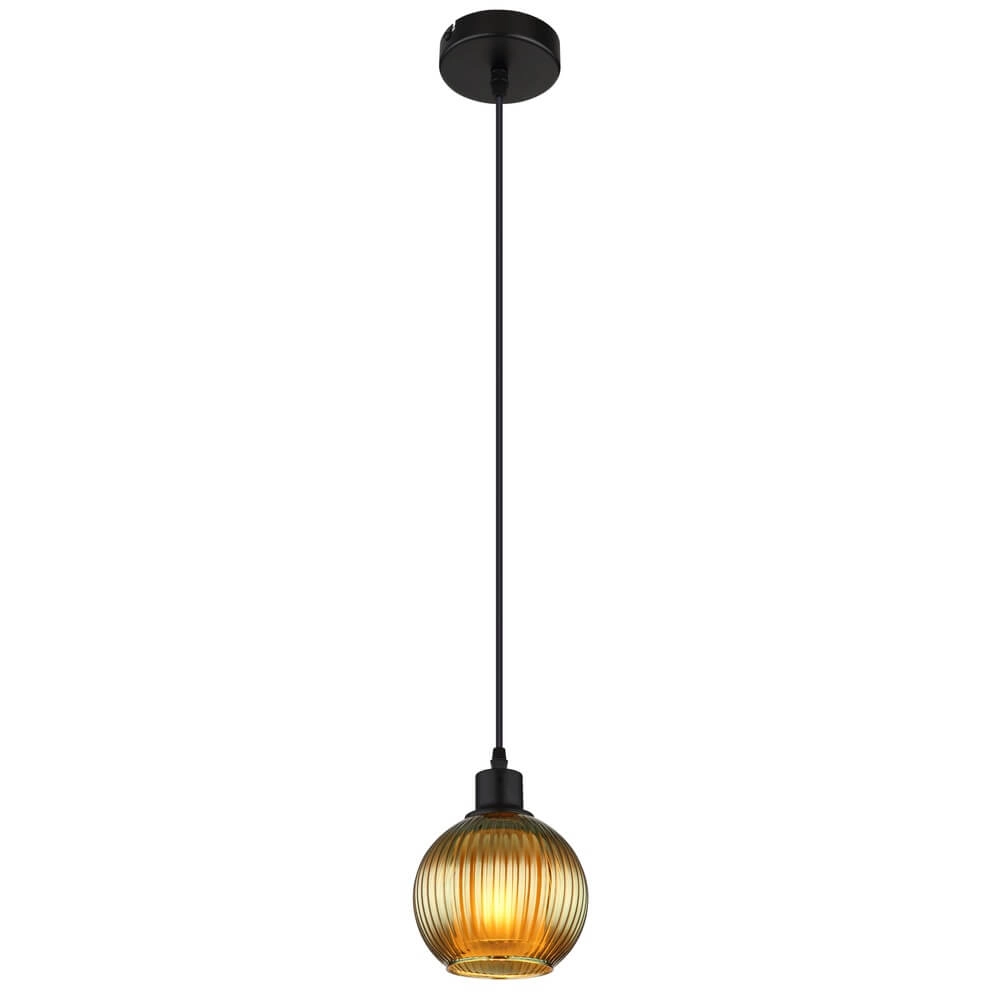 Pendelleuchte Zumba grünes Glas Ø 15cm