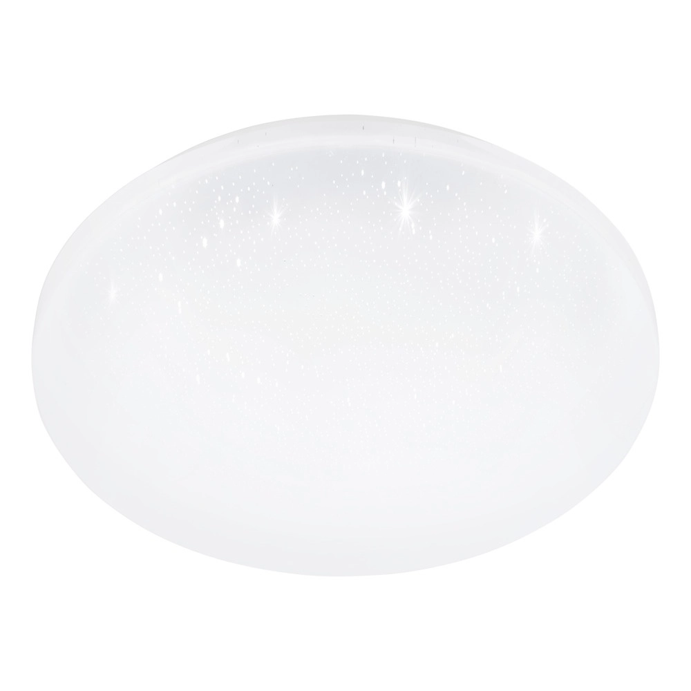 Deckenlampe Frania-Ip weiß Ø 31cm Kristalleffekt