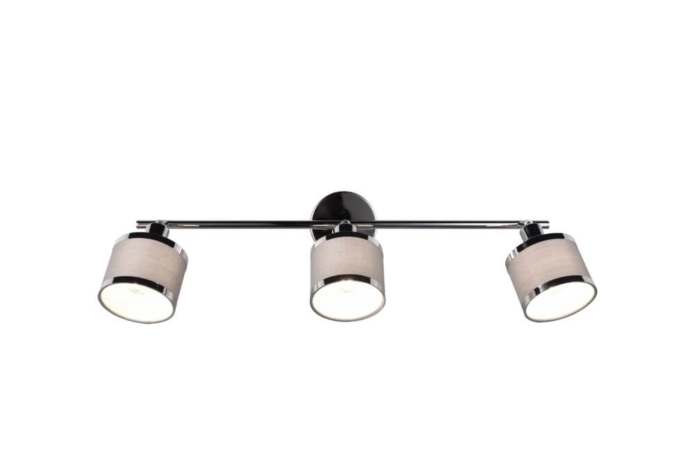 Design-Aufbaustrahler Arosa Nickel 3-flammig Trio 4017807581140