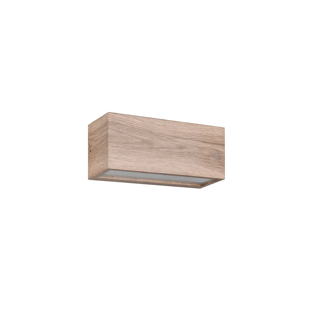 Design-Wandleuchte Mayenne Holz Trio 4017807603477