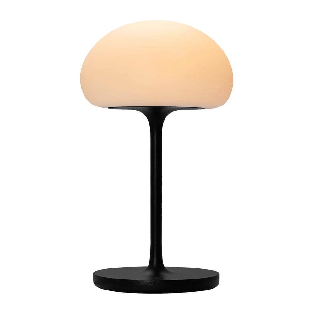 Tischlampe Sponge Schwarz mit Weiß wiederaufladbar Nordlux 5704924014956
