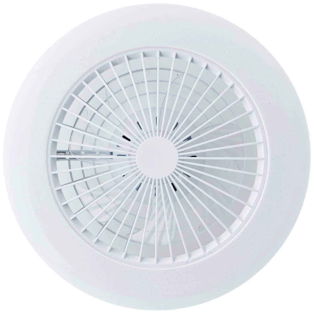 Weißer Fächer Salerno mit RGB-Funktion Brilliant 4004353433238