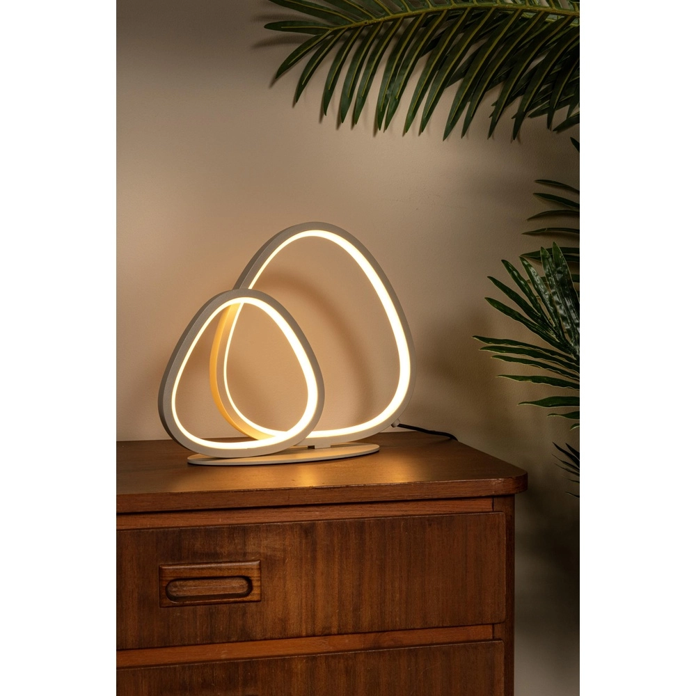 Moderne Tischlampe Samling Sandbraun Lucide 5411212783004