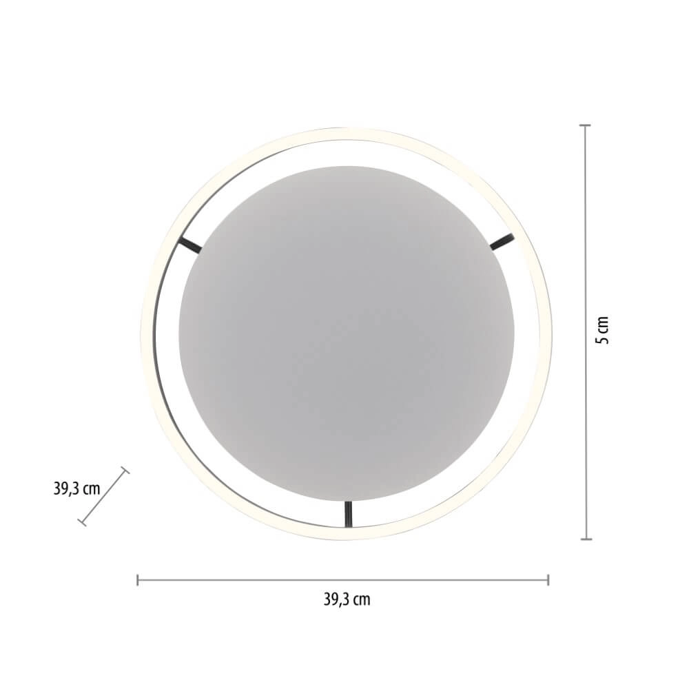 LED-Deckenleuchte Ritus Ø 40cm Paul Neuhaus 4043689983925
