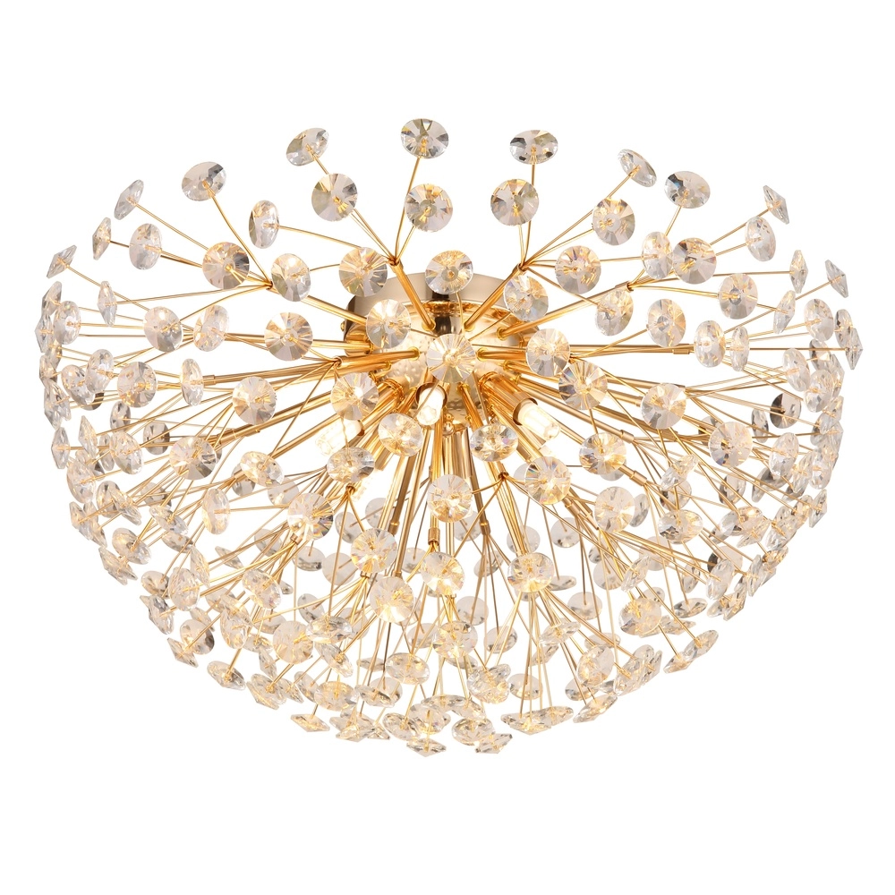 Deckenlampe Katrina gold Ø 60cm