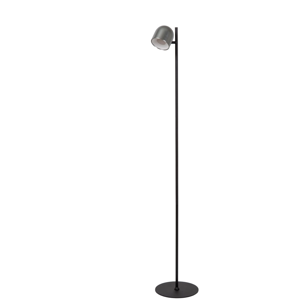 Wiederaufladbare Stehlampe Skanska Rech Metallisch-Grau