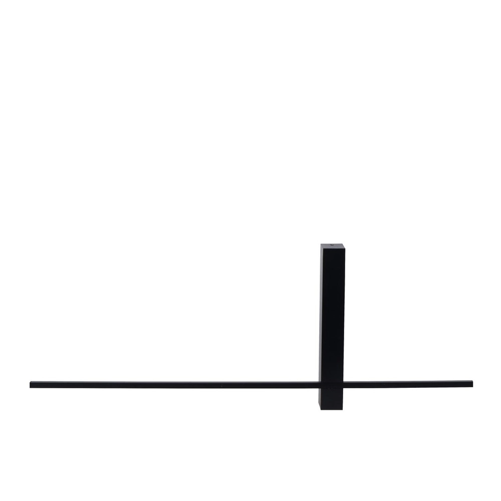 Elegante Wandlampe Segin Schwarz 60cm