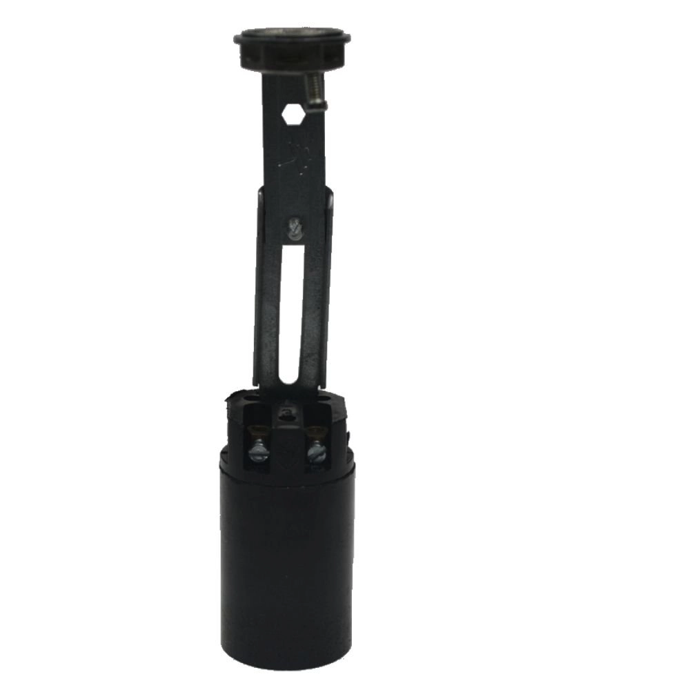 Lampenhalter E14 - 8cm. - Base schwarz -bucht Vtac 8717692021702