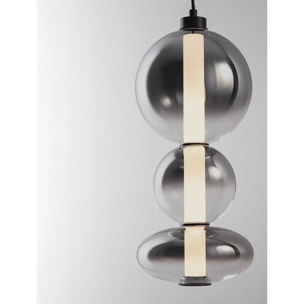 Pendelleuchte Bally Rauchglas 45,5cm Lyora 5212017449160