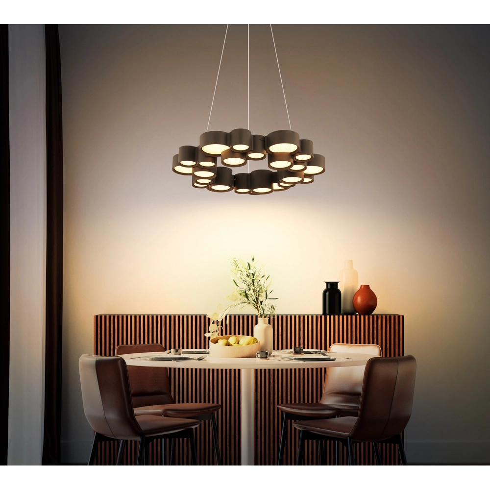 Design-Pendellampe Darla Schwarz Globo 9007371592463