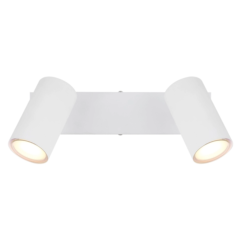 Deckenlampe 2-Leuchten Robby Weiß Globo 9007371433520