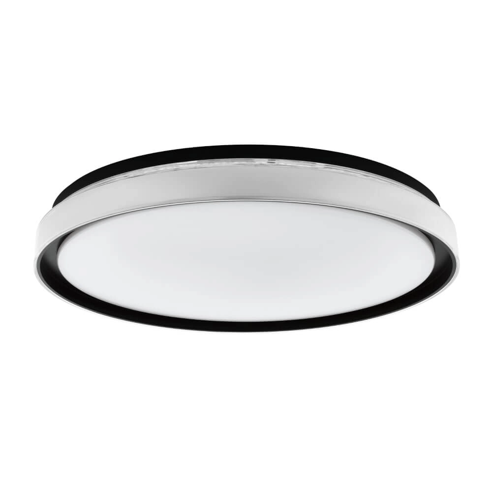 Schwarze Deckenlampe Seluci Ø 49cm