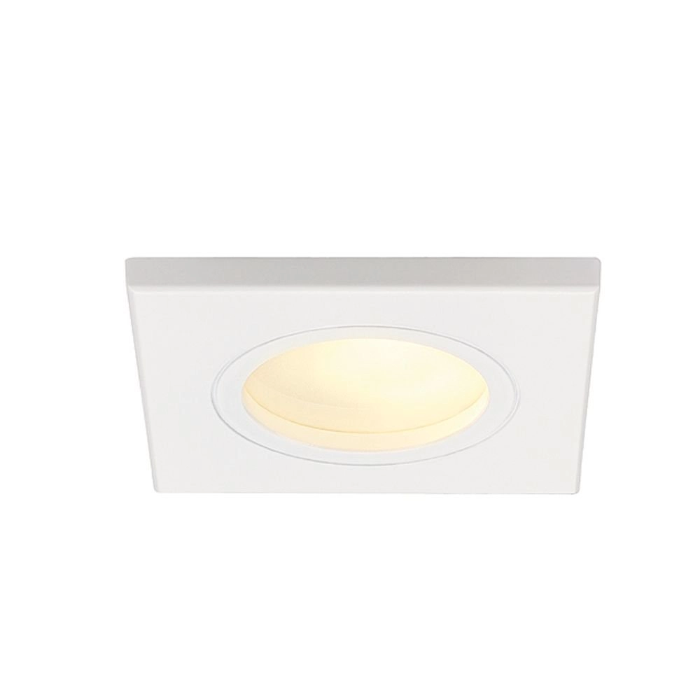 Einbaustrahler Dolix Out GU10 Square für außen weiß SLV 4024163194860