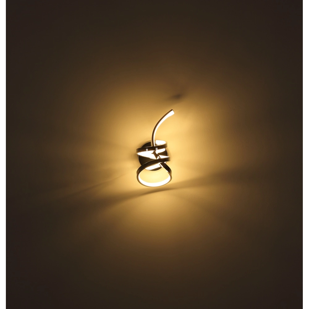 Curl-Wandlampe Iduna Gold Globo 9007371510429