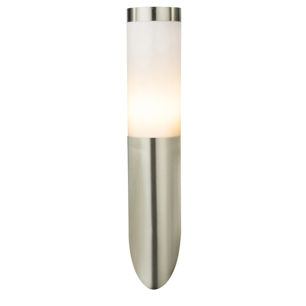 Außenlampe Boston Edelstahl mit Weiß Globo 9007371107353