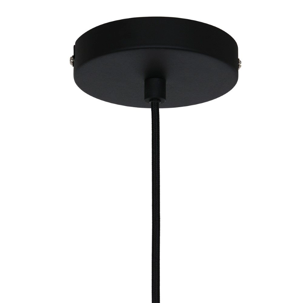 Schwarze Hängelampe Krisip Ø 50cm Steinhauer 8712746132564