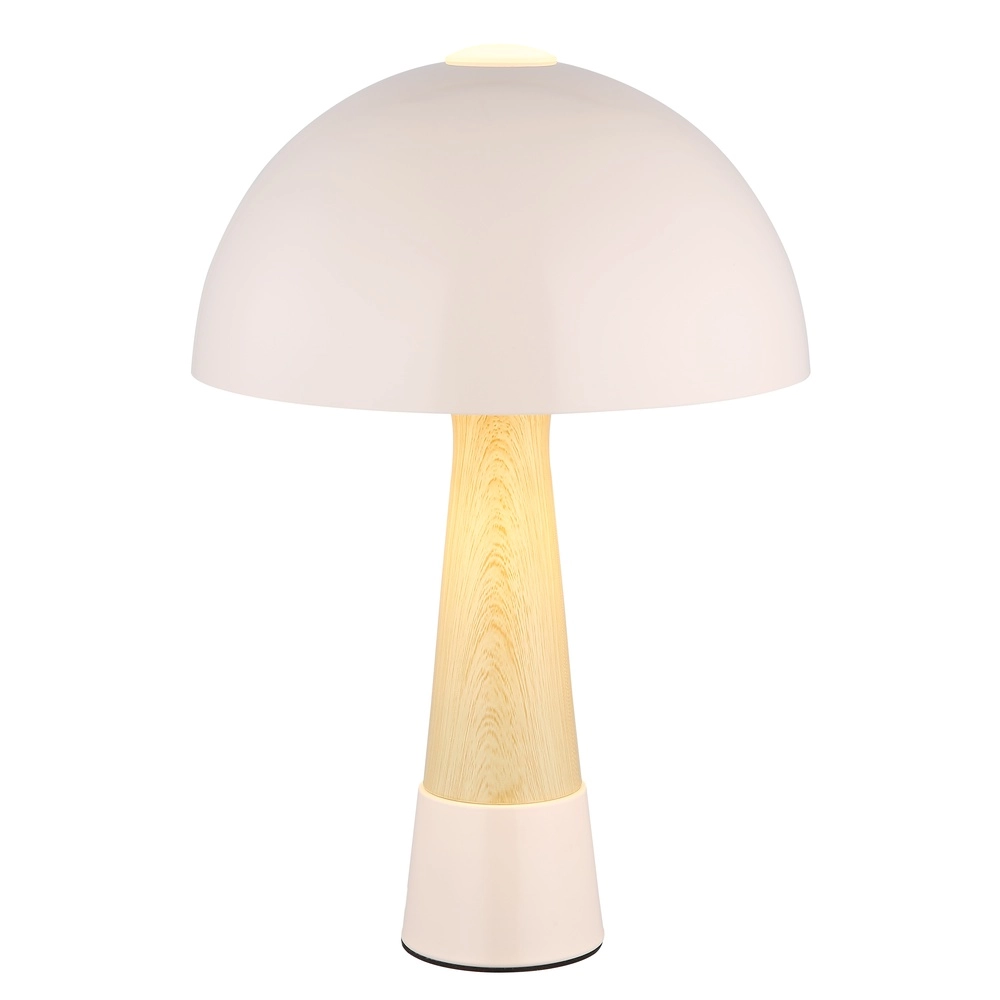 Einzigartige Tischlampe Paulin Ø 25 cm Champagner