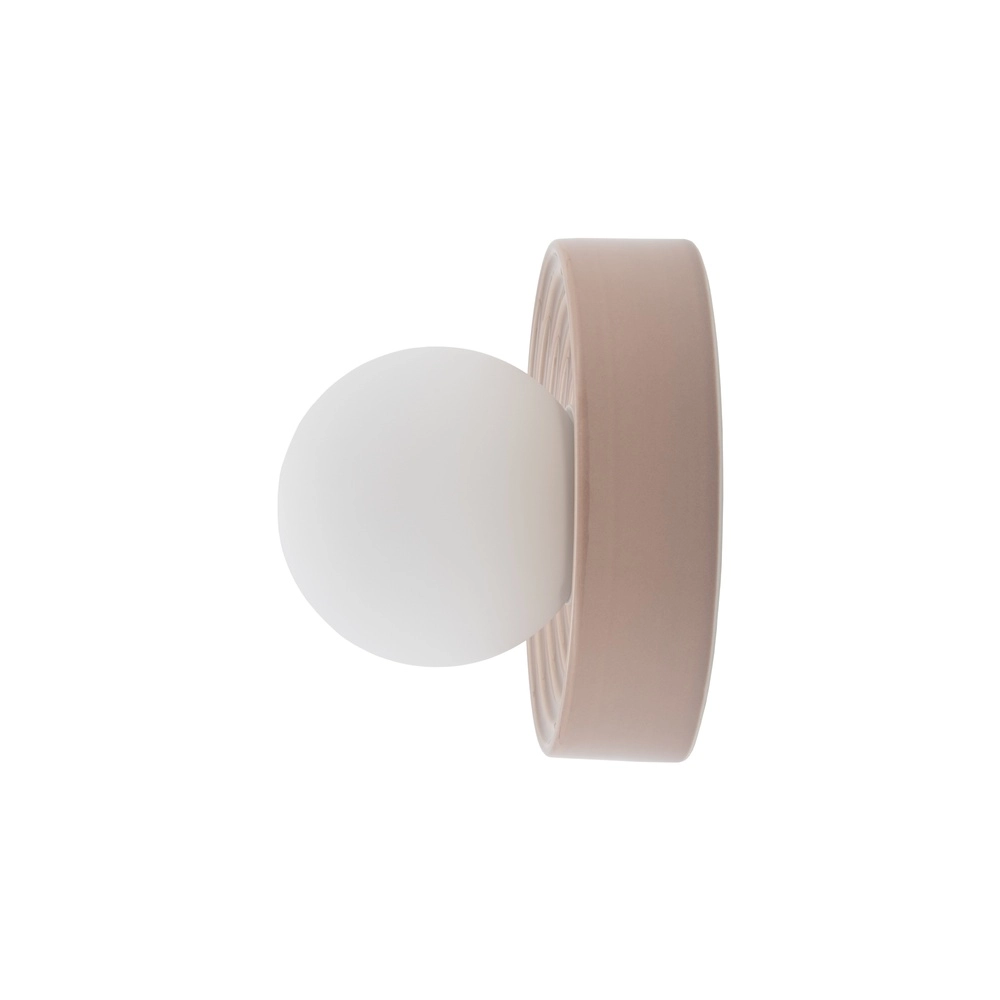 Design-Wandlampe Clay rosa Ø 16cm Lyora 5903139117487