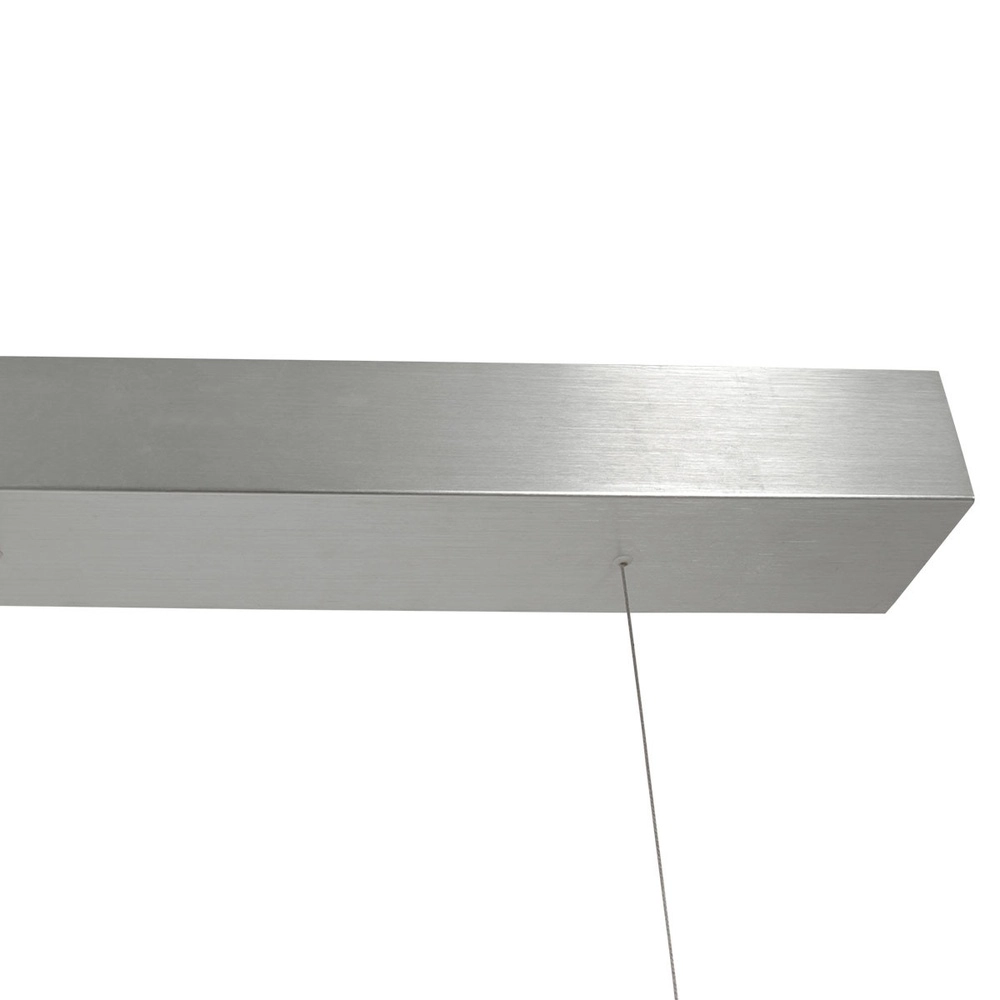 Schlanke Pendelleuchte Bloc Metallic-Grau Steinhauer 8712746148268