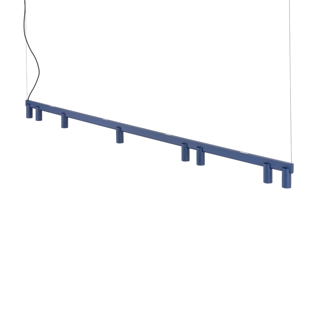 Design-Pendellampe Fourty 8-Licht Marineblau Lyora 5903139122900
