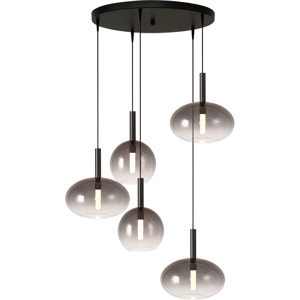 5L Vide Pendellampe Lido mit rauchverdünnendem Glas Masterlight 8718121335582