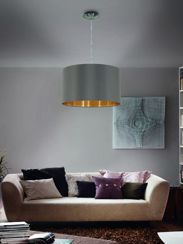 Pendelleuchte Maserlo Cappucino mit gold Eglo 9002759316037