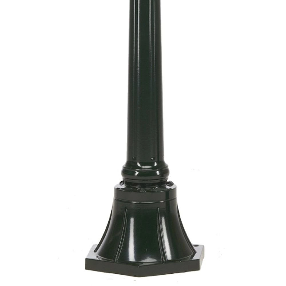 Klassische Gartenlampe Elkenrade schwarz KS 8714732717106