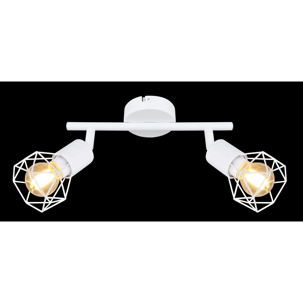 Deckenlampe Xara I 2-Licht weiß Globo 9007371412983