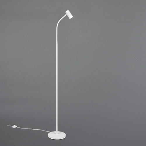 Design-Stehlampe Taryn Weiß
