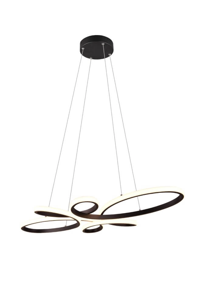 Design-Hängelampe Fly Schwarz