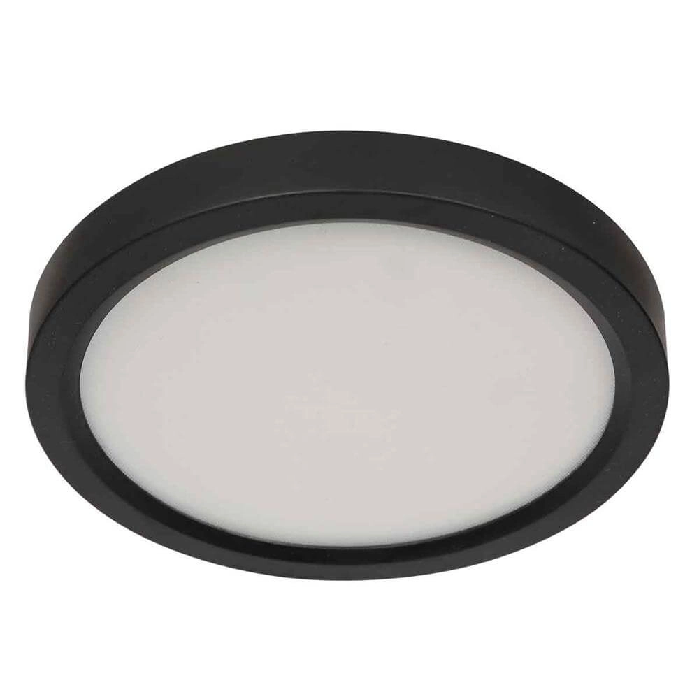 Schwarze Deckenleuchte Walcie Ø 30cm Steinhauer 8712746176599