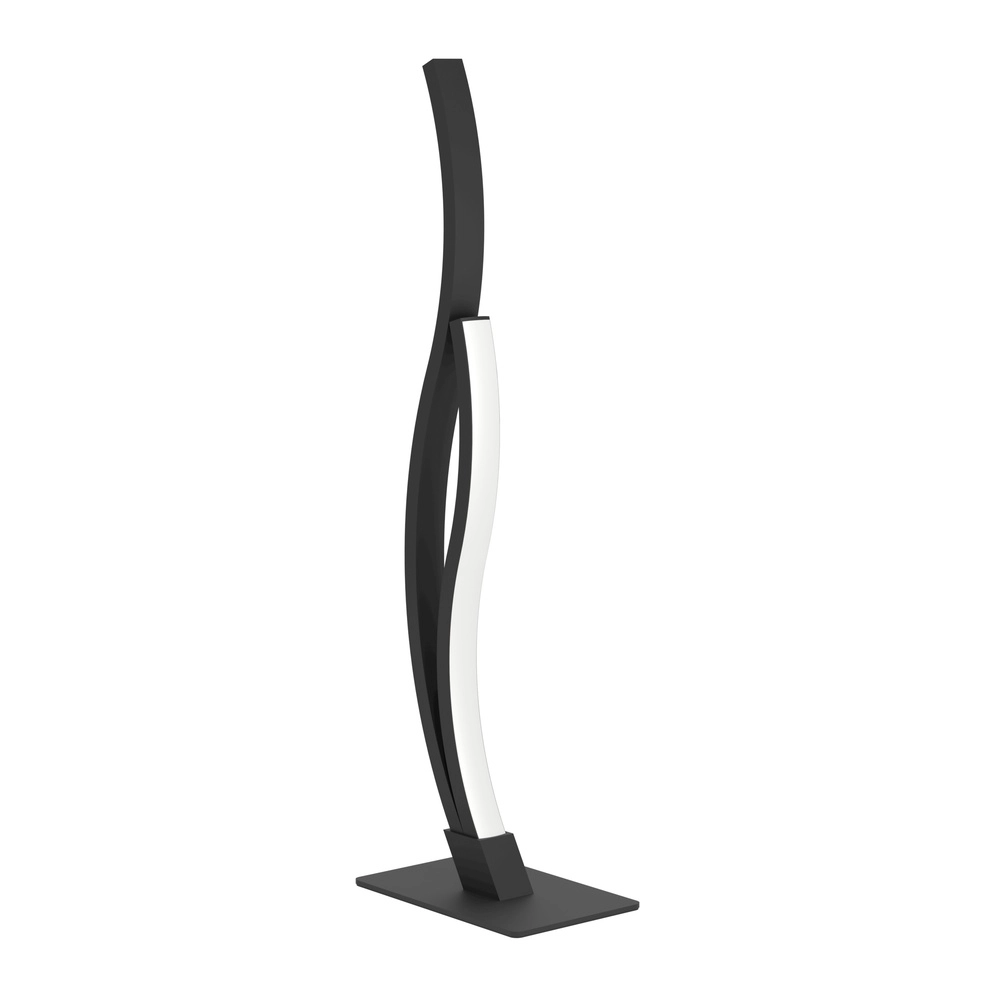 Schicke LED-Tischlampe Grisolia 45,5 cm – Schwarz