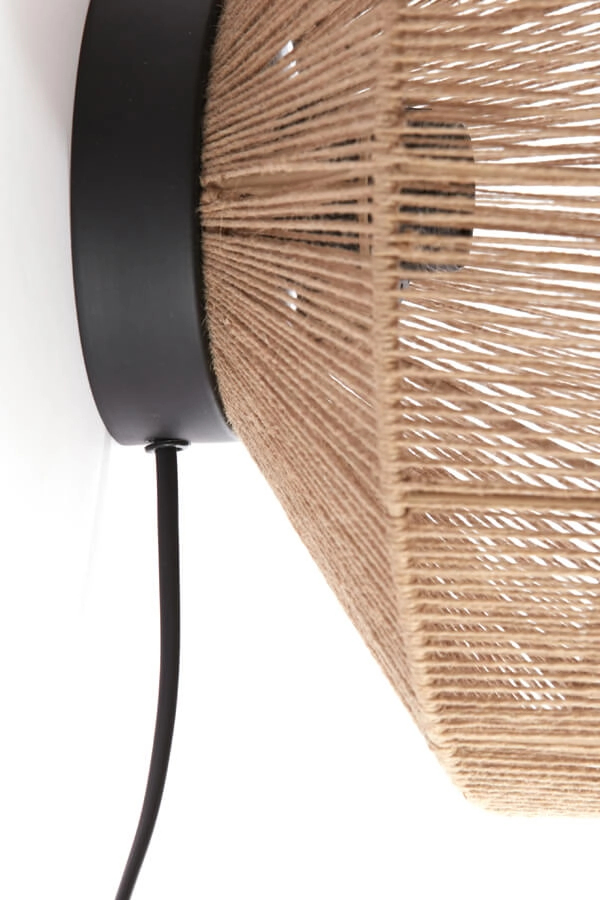 Rattan-Wandleuchte Lyra Ø 31cm Light & Living 8717807681180
