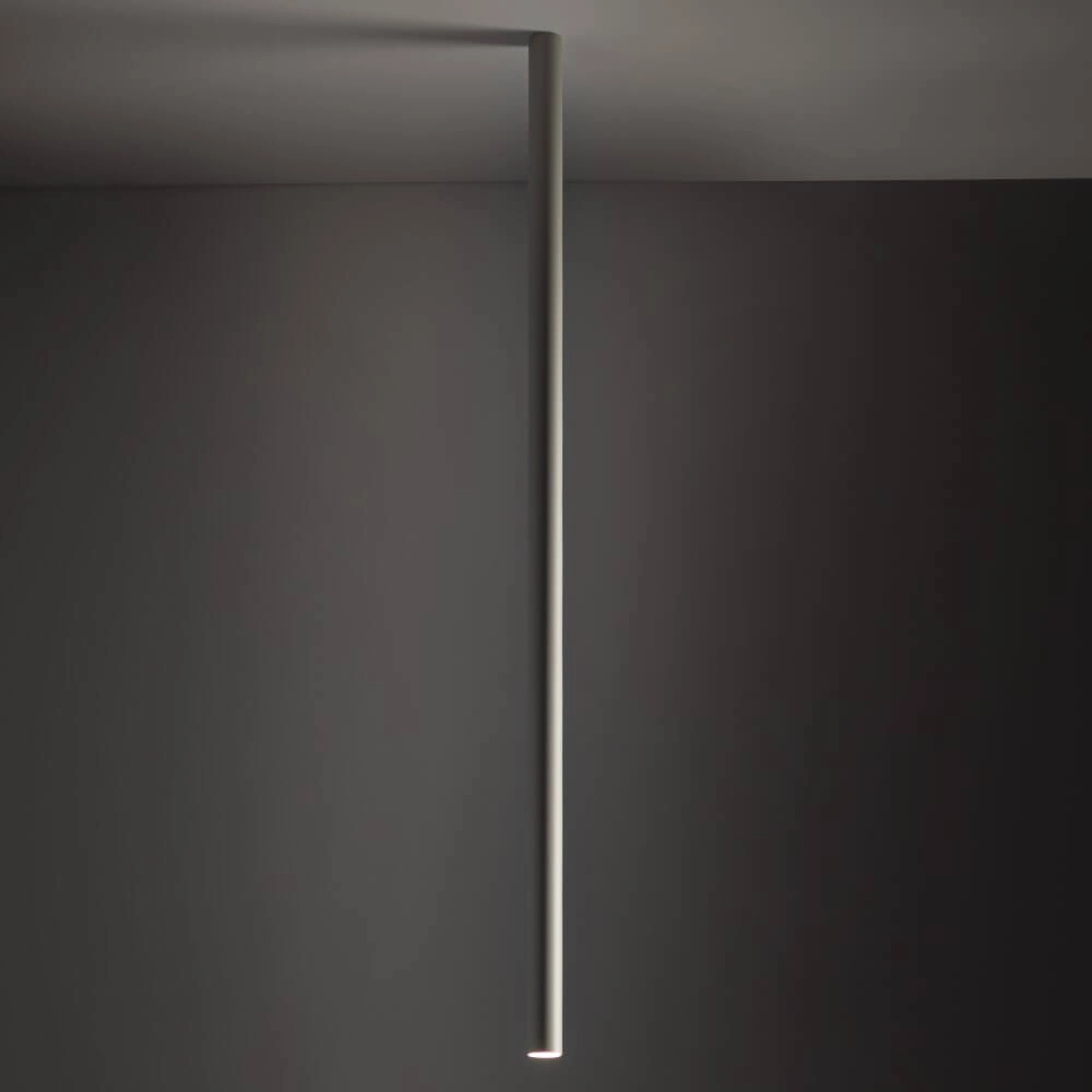 Langer Aufbaustrahler Fourty XL 110 cm – hellgrau Lyora 5903139108980