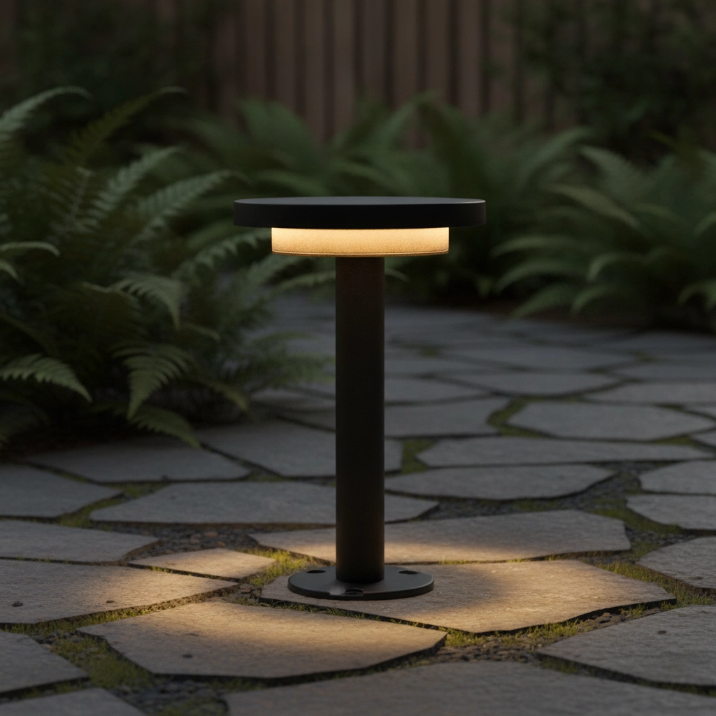 Gartenleuchte Nitro Design schwarz 23,7cm
