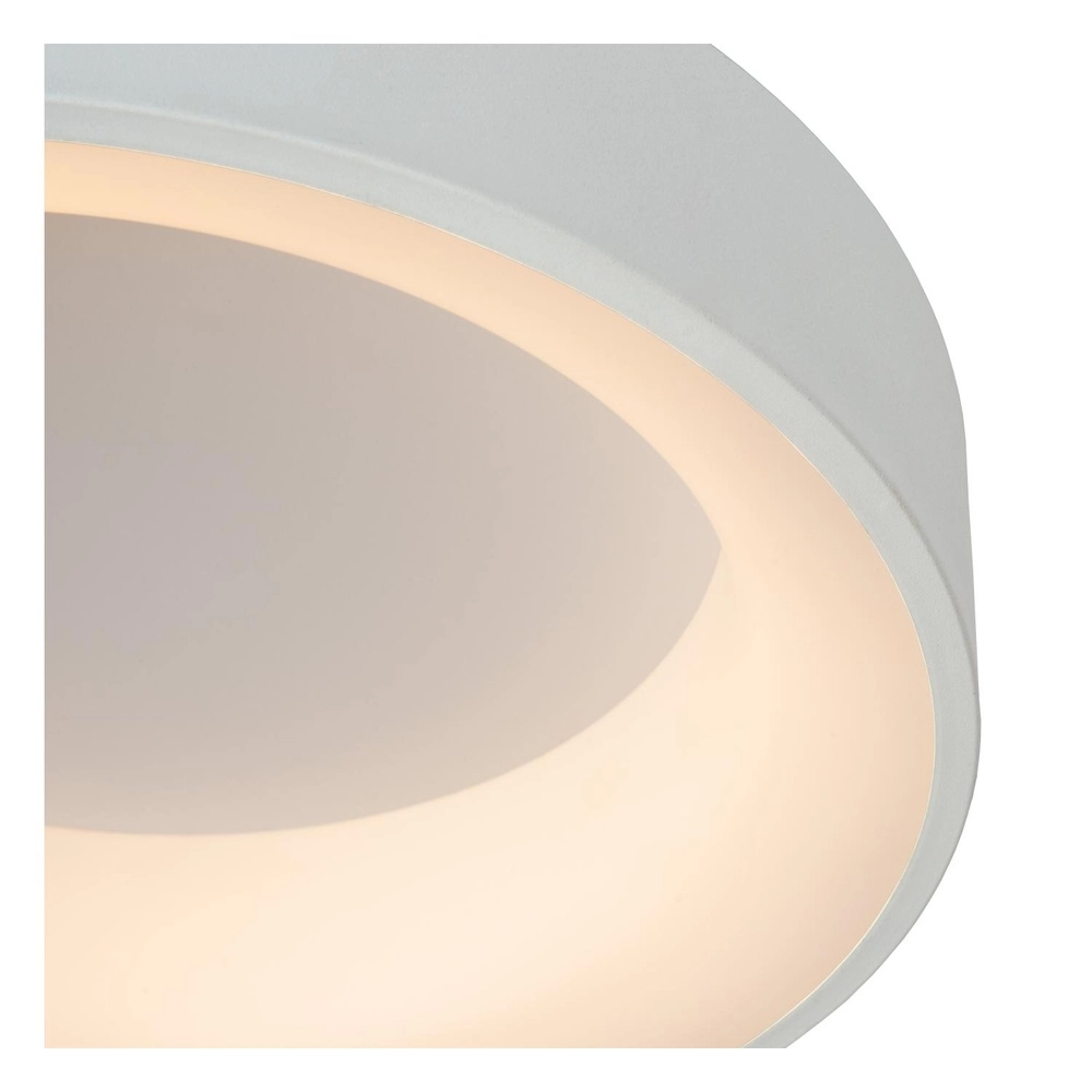 Deckenlampe Mirage Ø 38 cm weiß Lucide 5411212361219