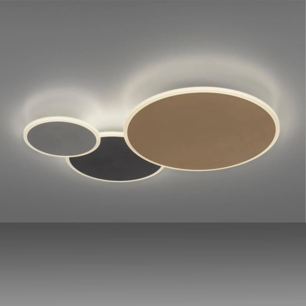 Design-Wandleuchte Q-Piato 65cm Paul Neuhaus 4012248374511