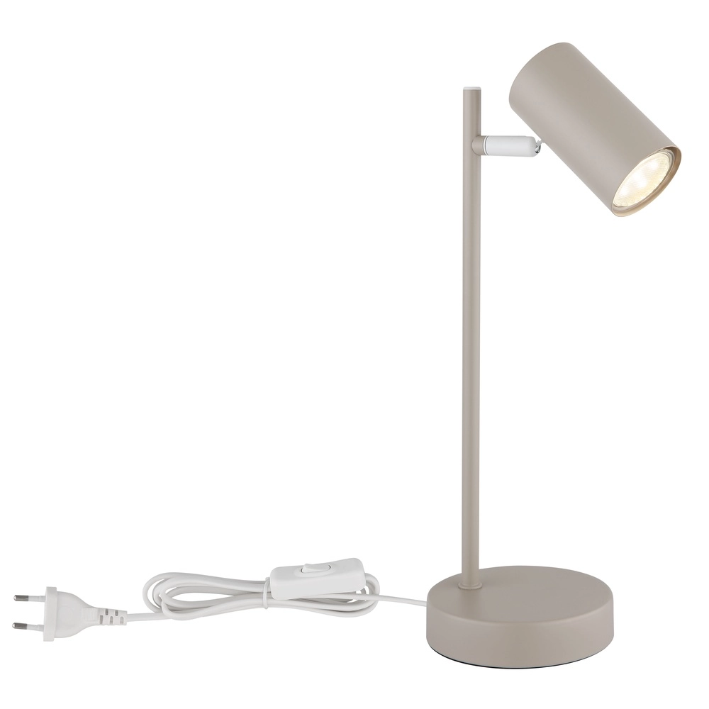Tischlampe Robby sandbraun Globo 9007371566693