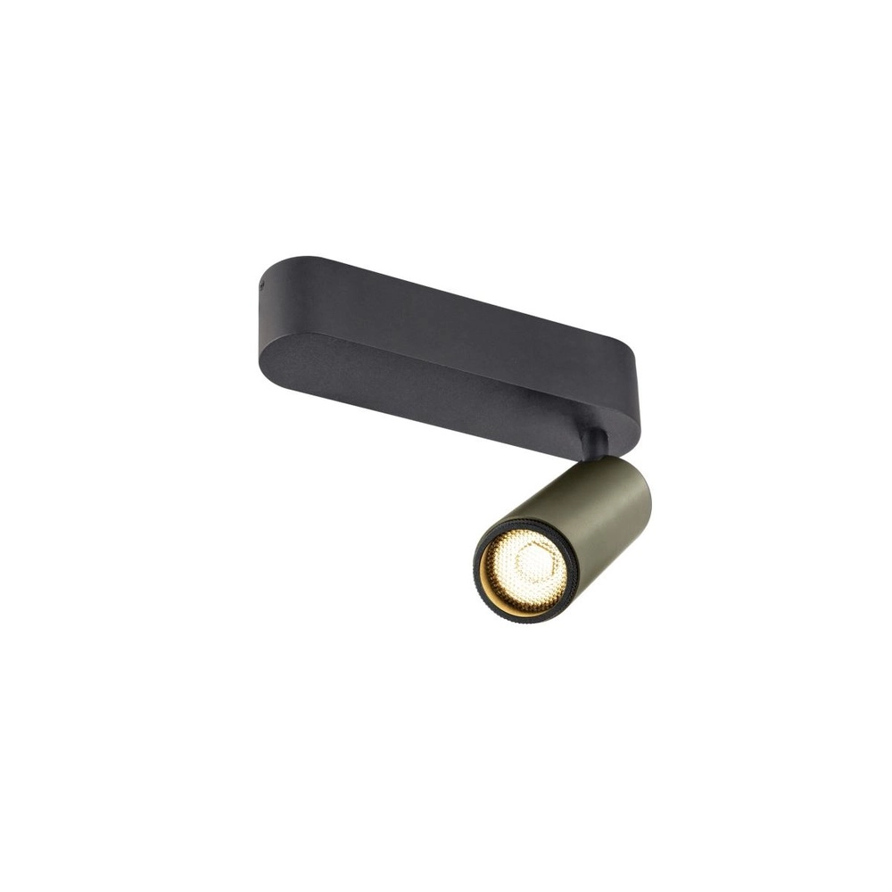 Aufputz-Spot Grip! M Bronze mit Schwarz 3000K SLV 4024163304634