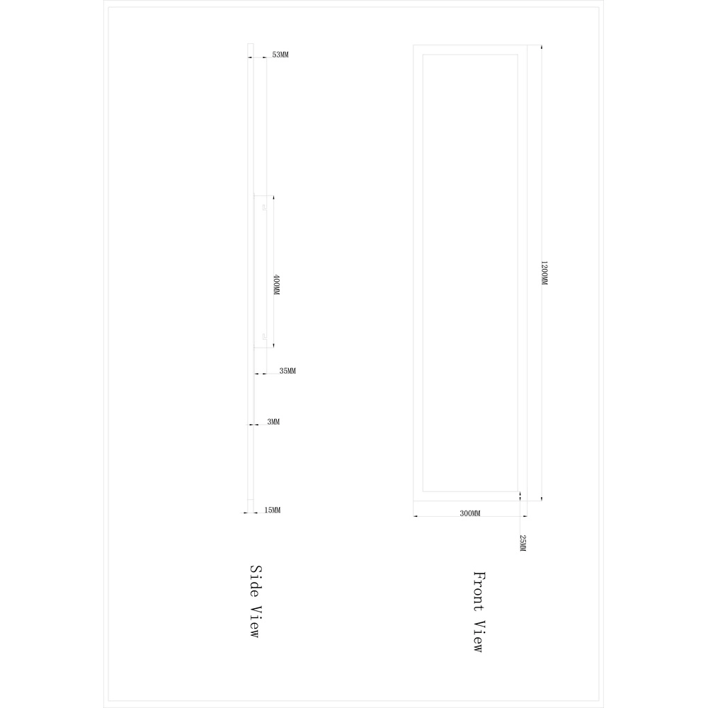 Deckenlampe Rosi 120 cm weiß Globo 9007371373680