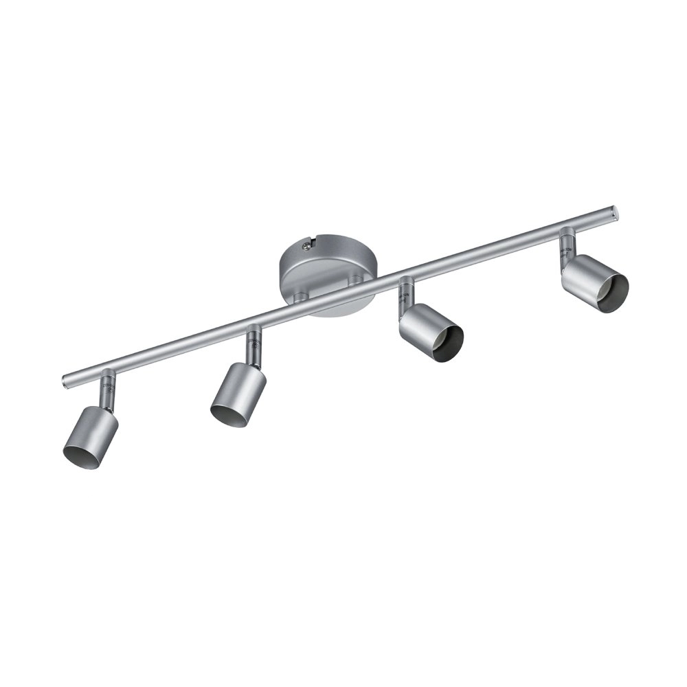 Deckenstrahler Paris GU10 4-Licht-Titanary Grey