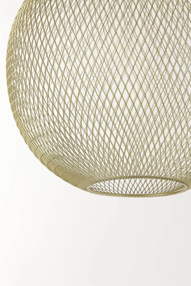 Goldene Pendelleuchte Moroc Ø 30cm Light & Living 8717807605209